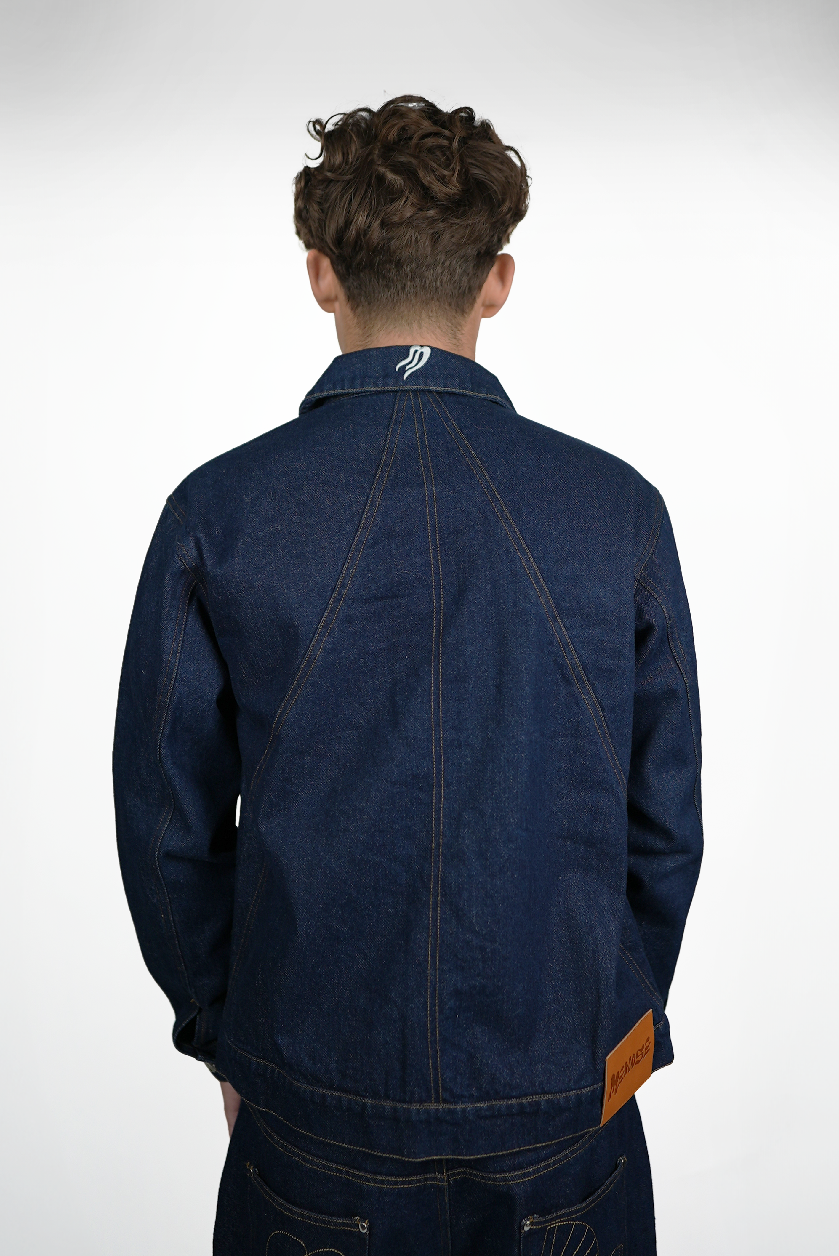 VESTE EN JEAN BLEU MARINE